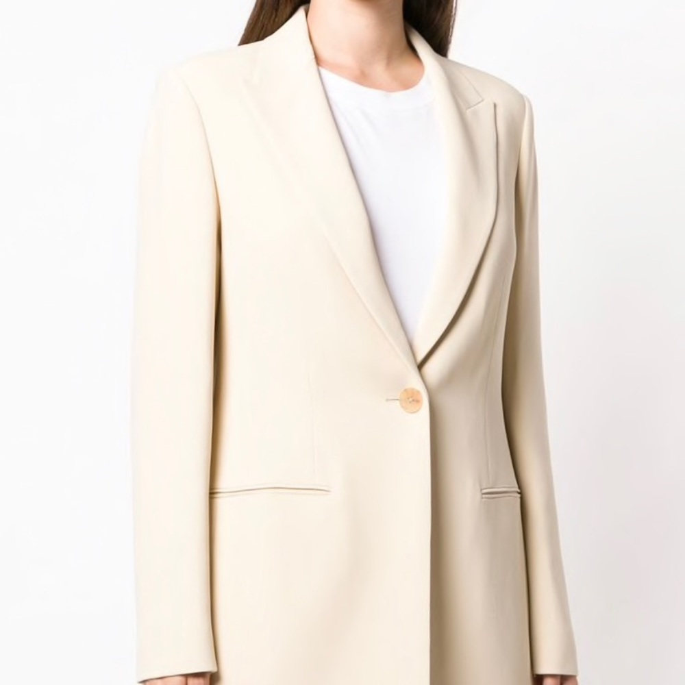 The Row Cream Blazer
